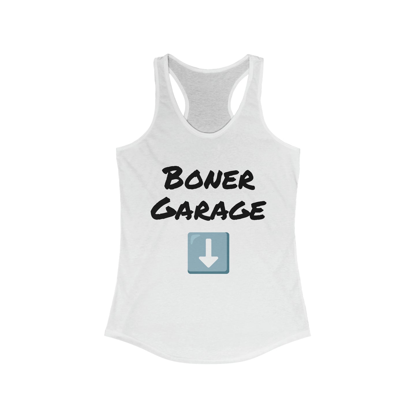 Boner Garage Racerback Tank