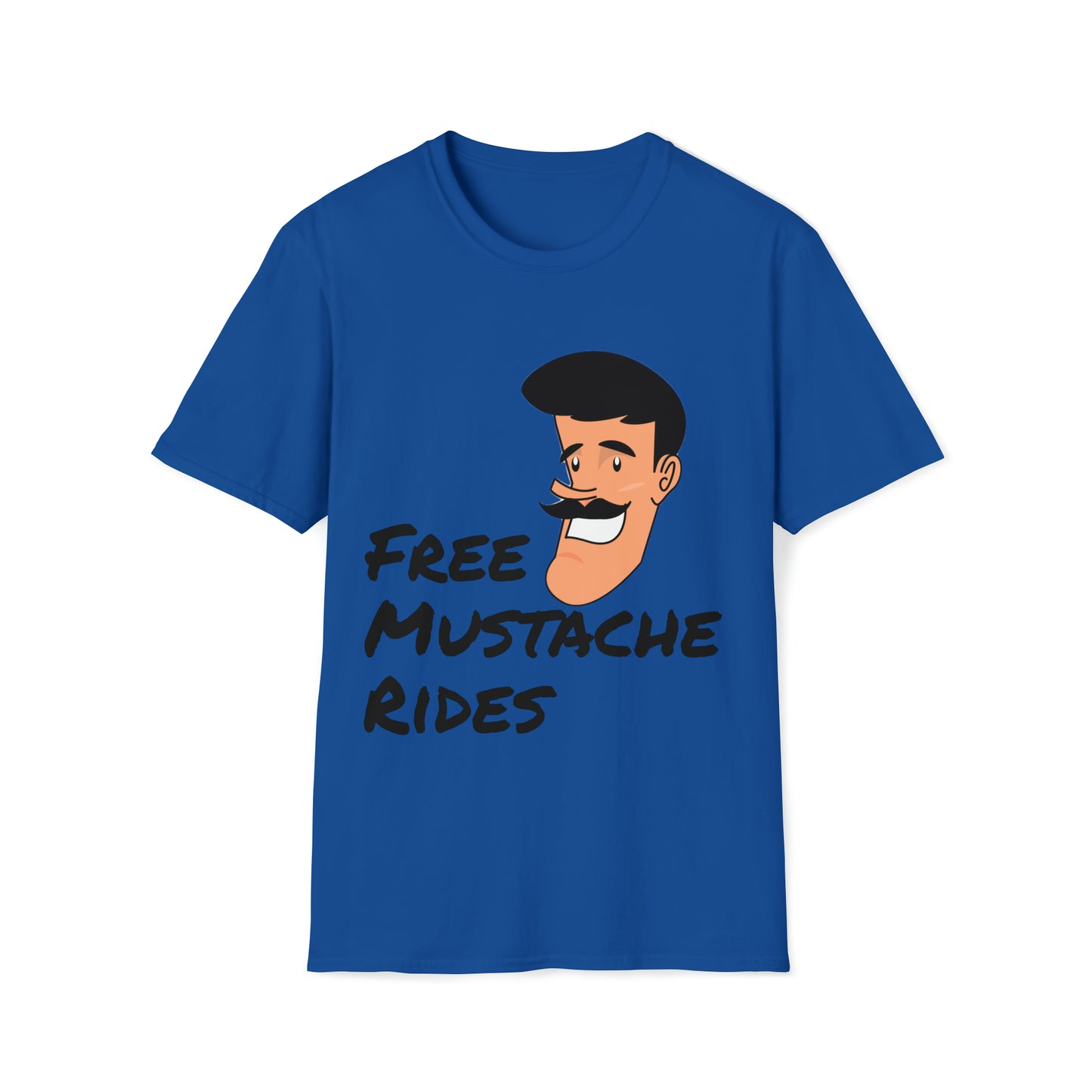 Free Mustache Rides T-Shirt