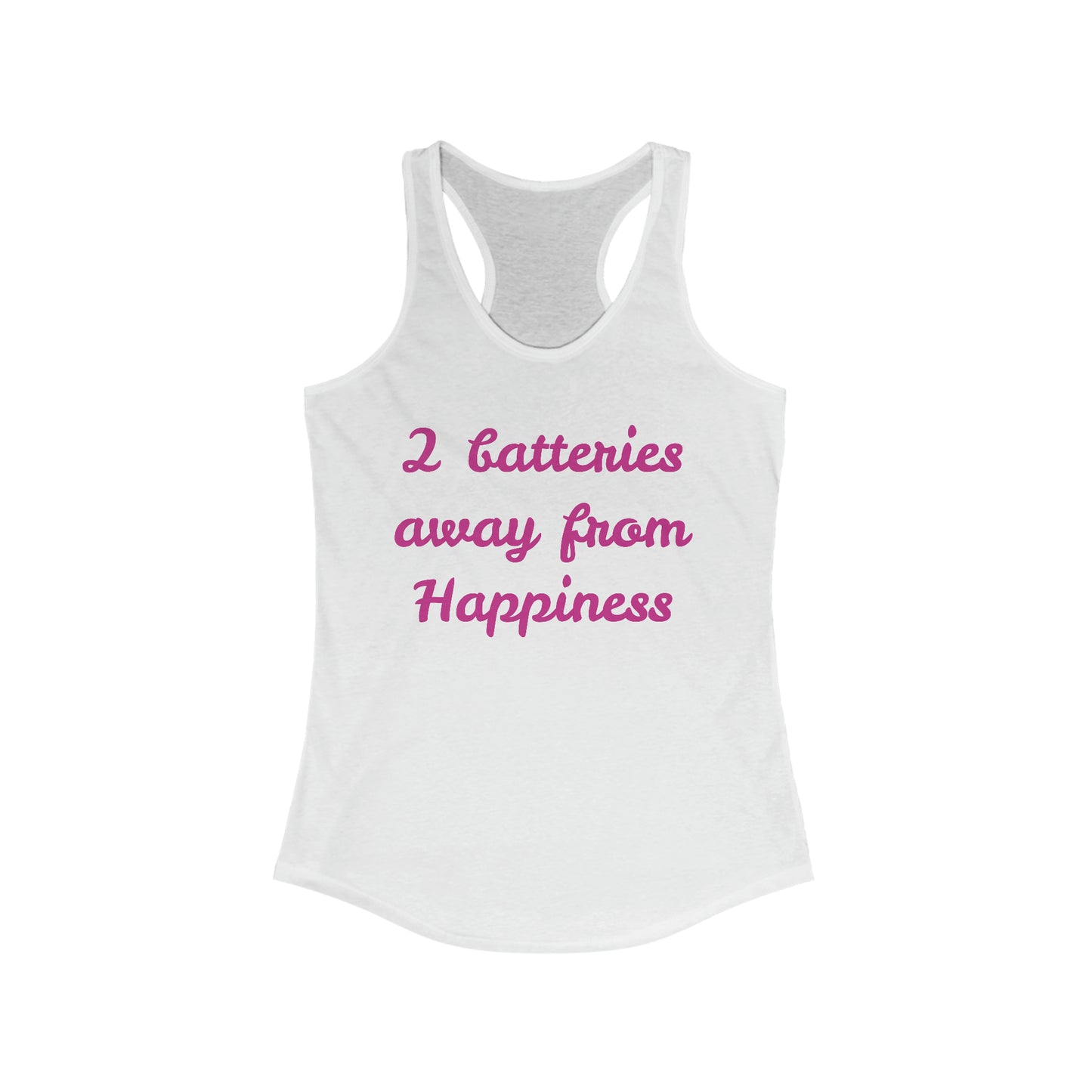 2 batteries Racerback Tank
