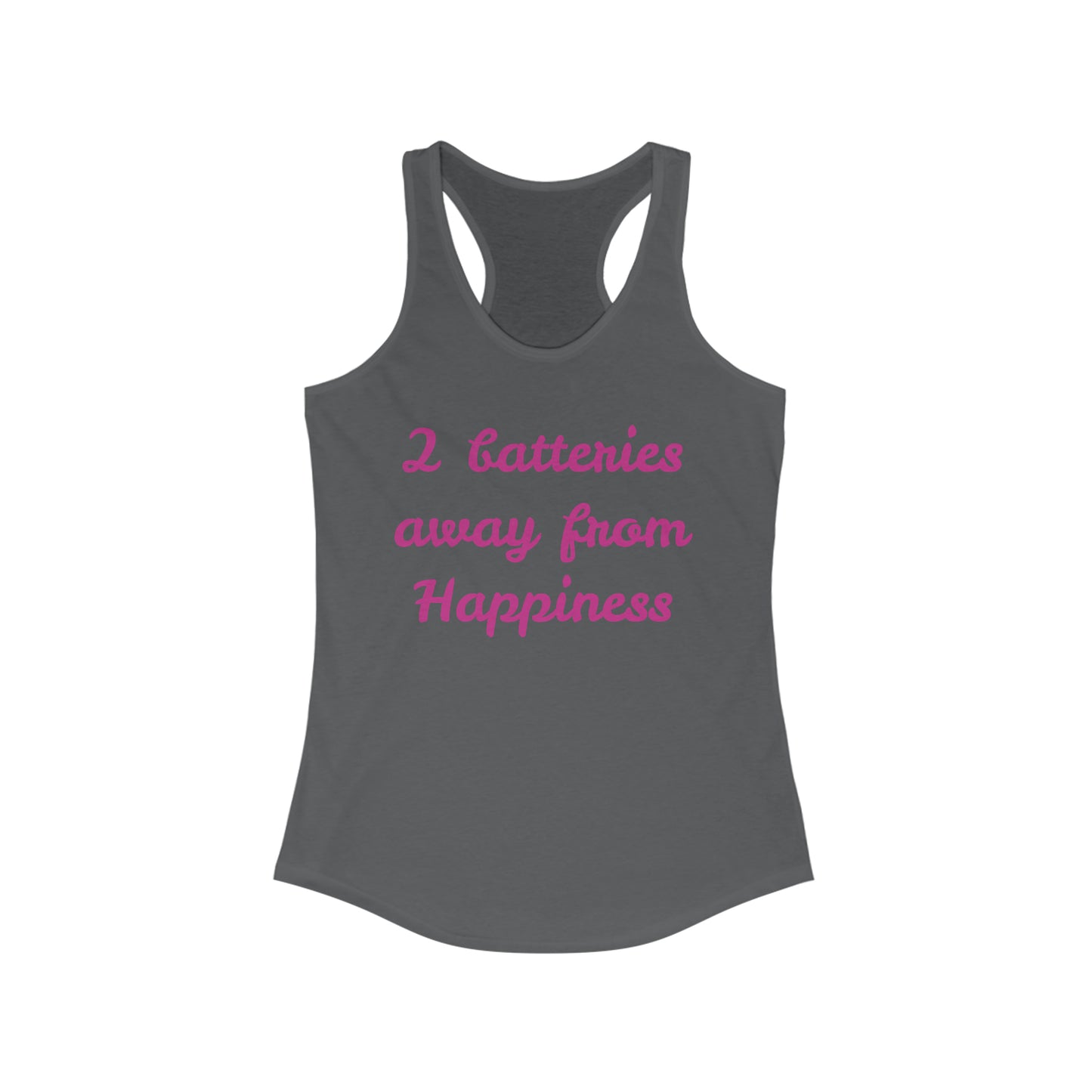 2 batteries Racerback Tank