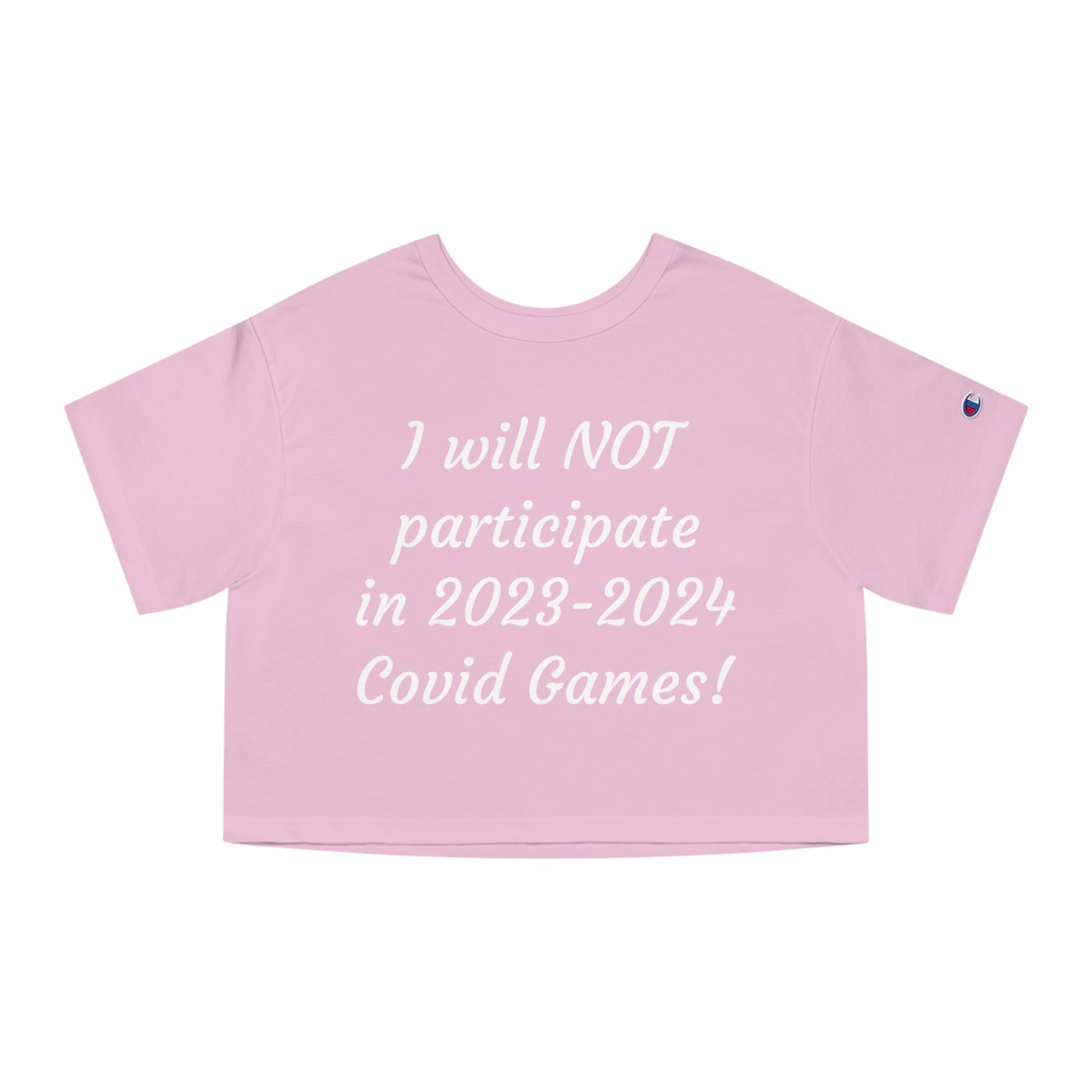 Covid Games Cropped T-Shirt