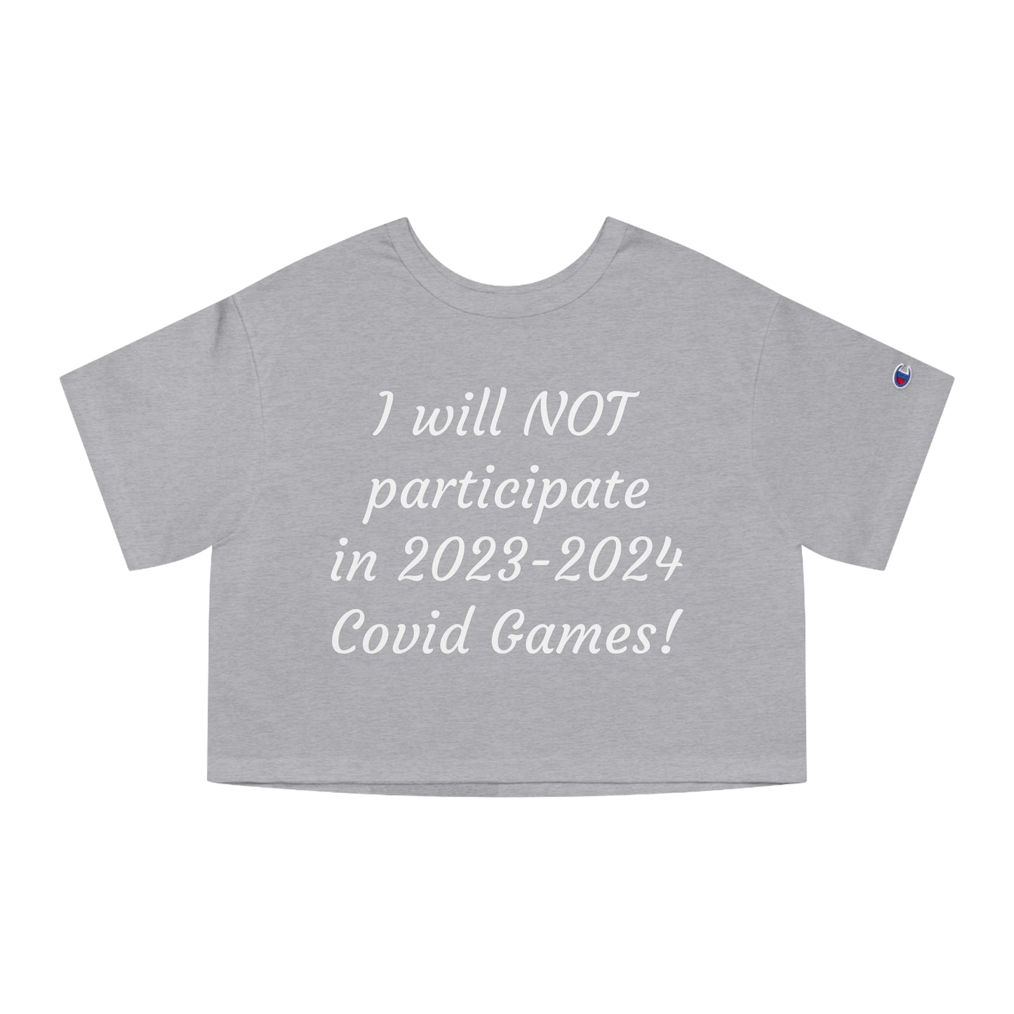 Covid Games Cropped T-Shirt
