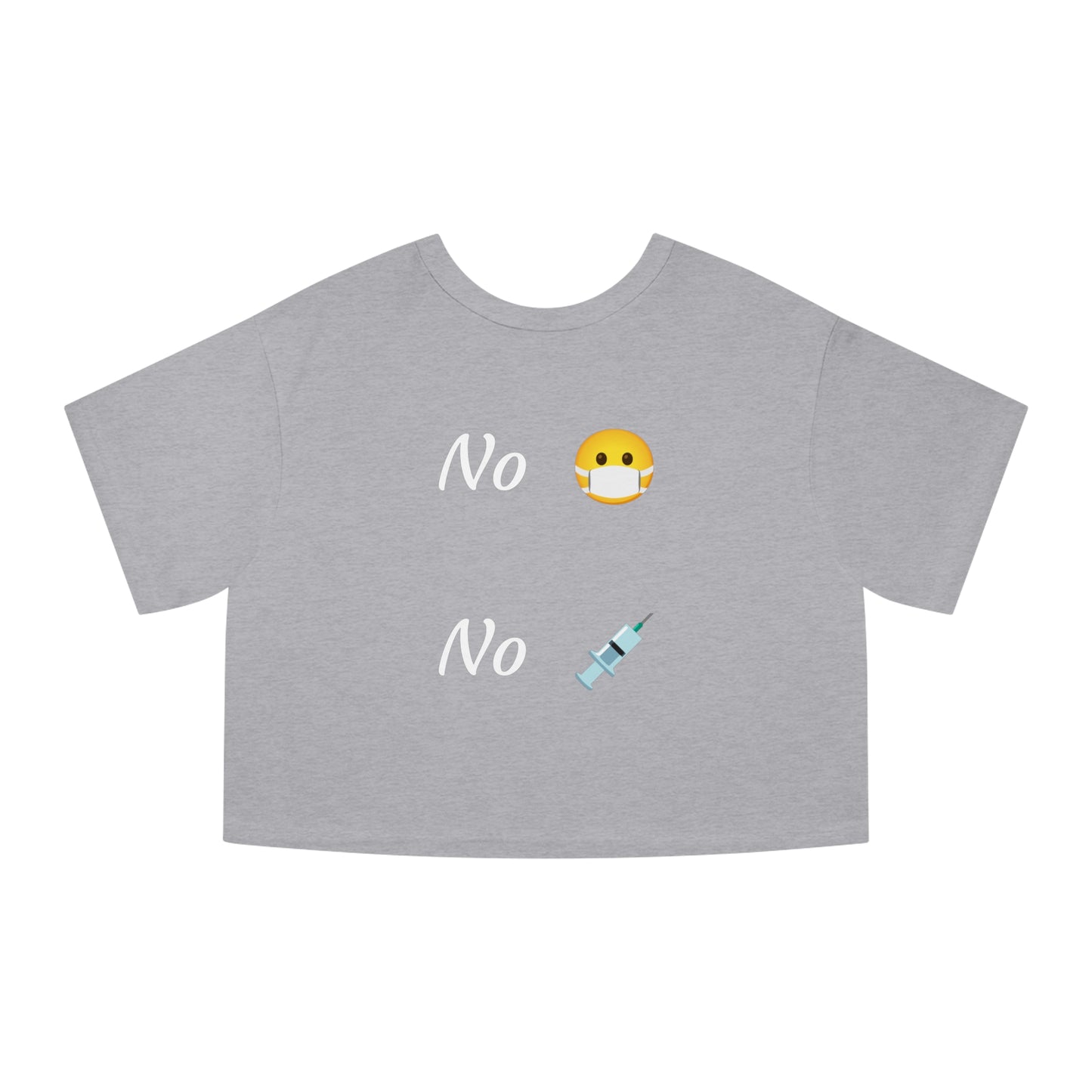 Covid Games Cropped T-Shirt