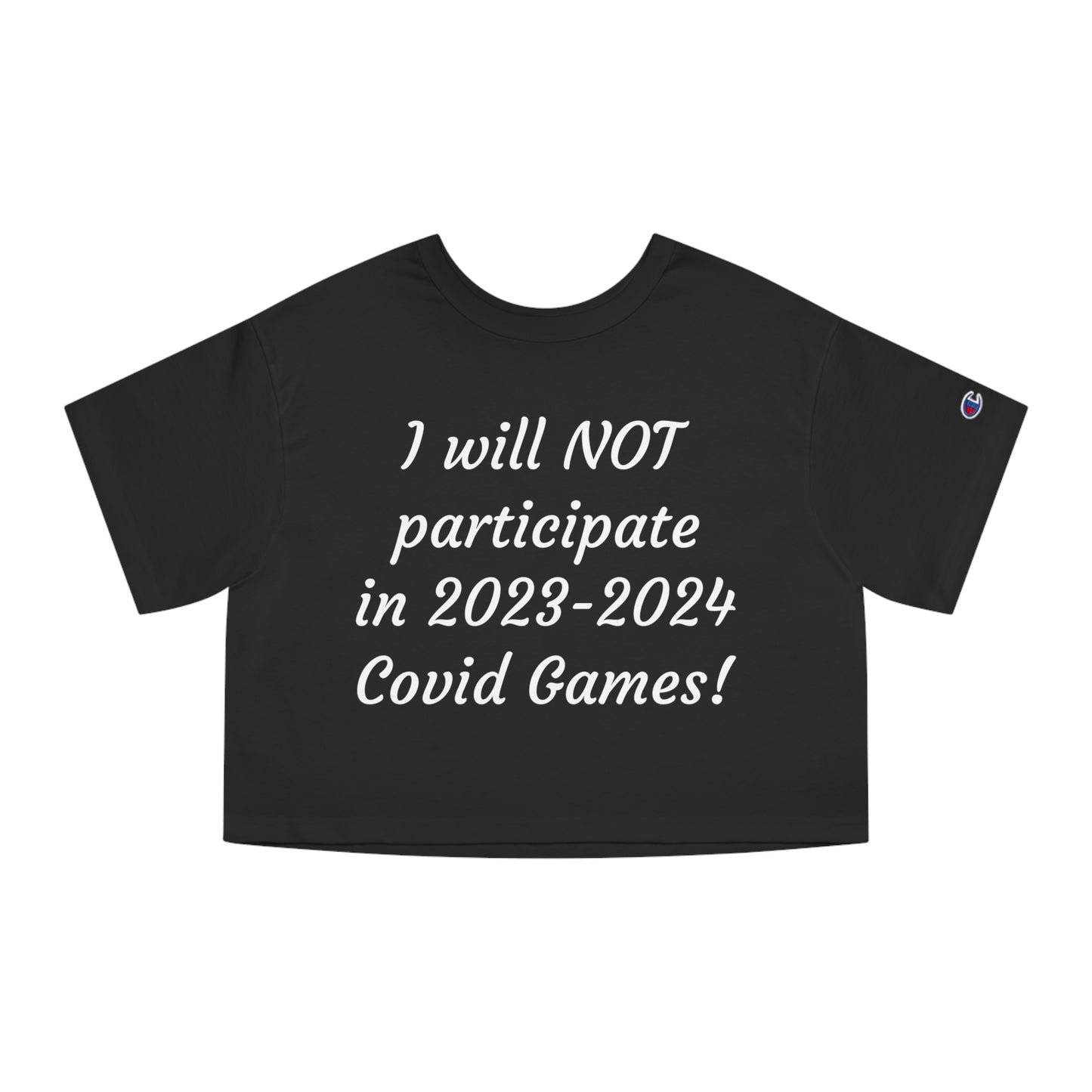 Covid Games Cropped T-Shirt