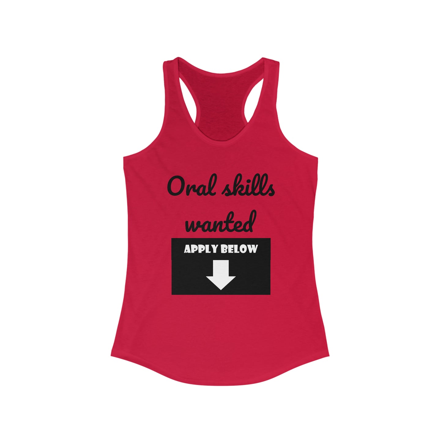 Oral Skills Racerback Tank