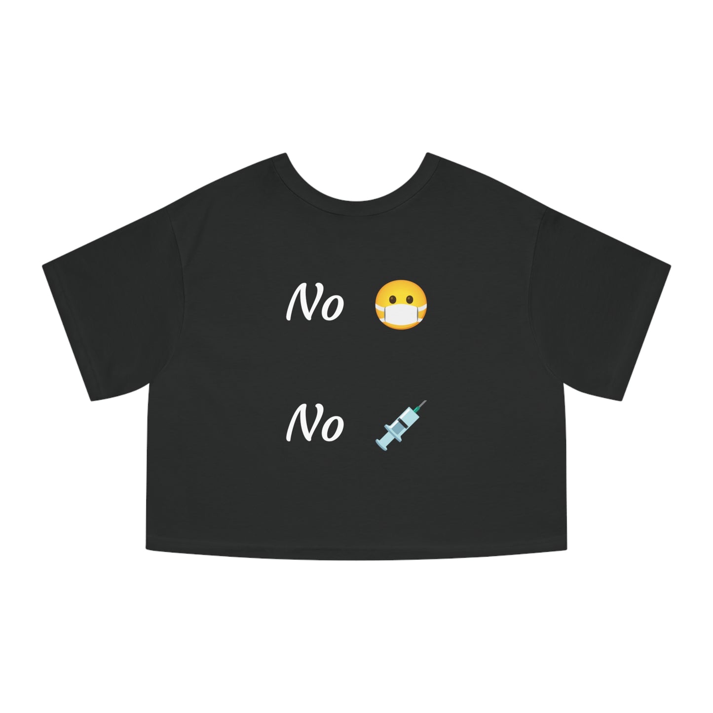Covid Games Cropped T-Shirt