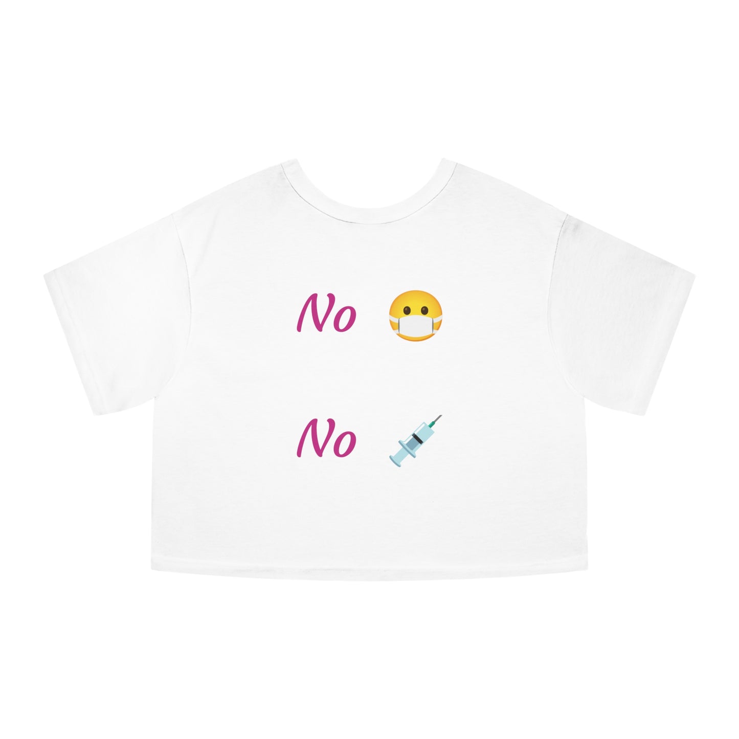 Covid Games Cropped T-Shirt