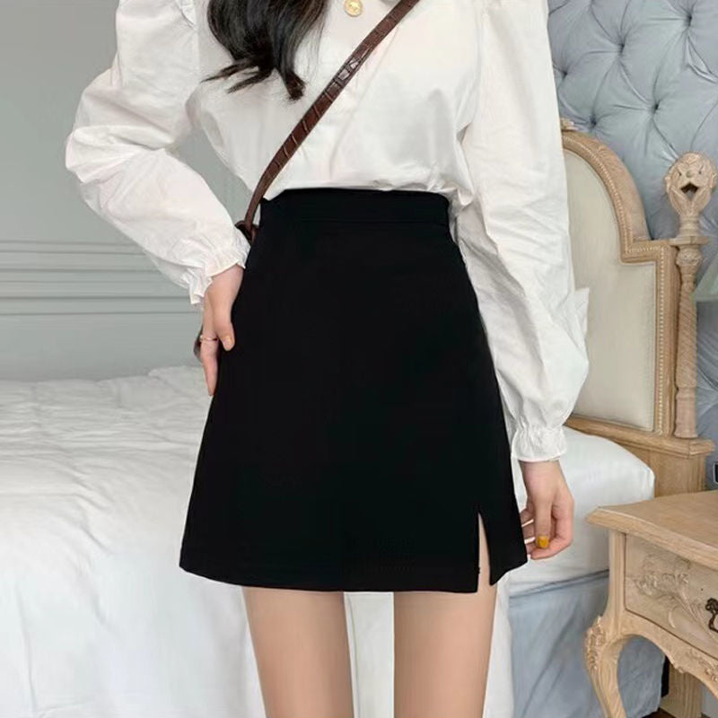 High-waisted Slim Skirt