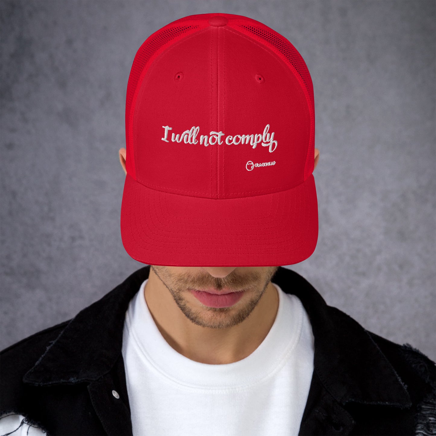 I will not comply Trucker Hat