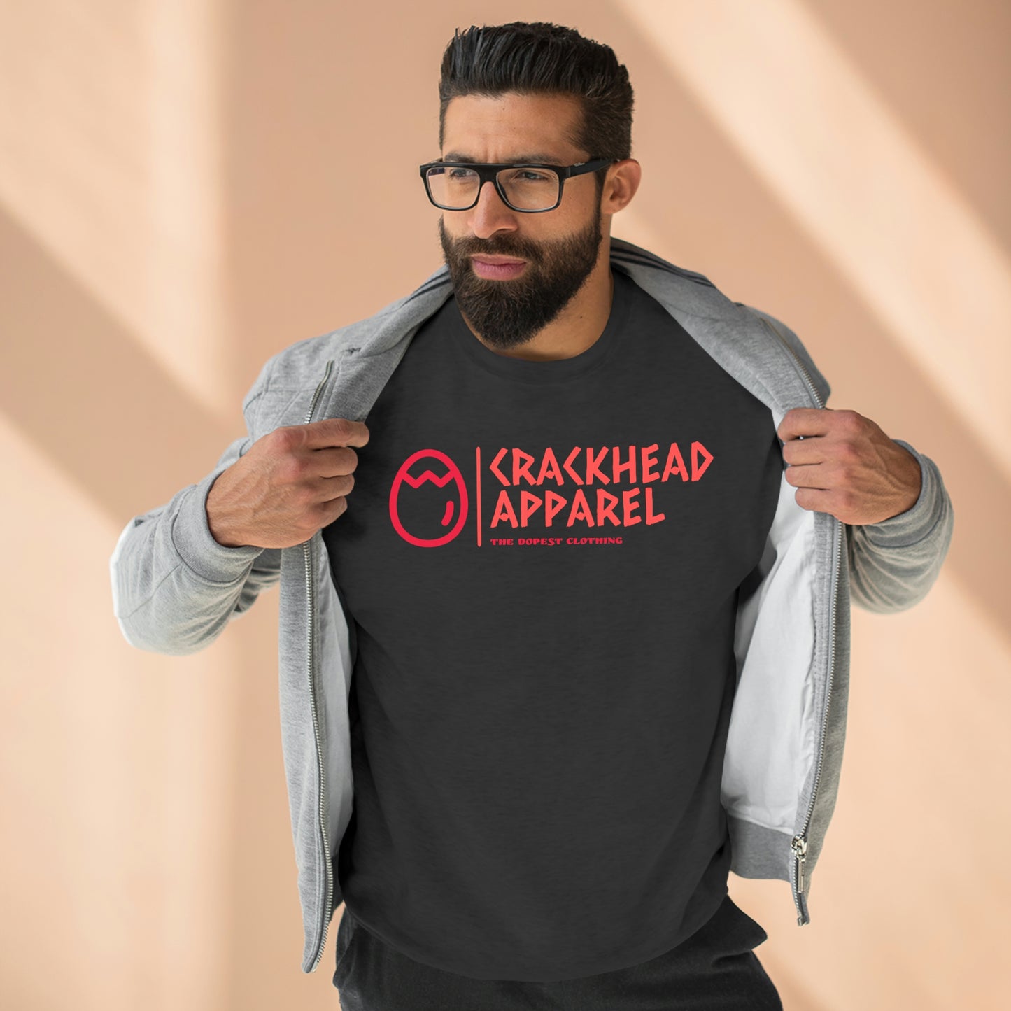 Crackhead Apparel Unisex Premium Crewneck Sweatshirt - Crackhead Apparel