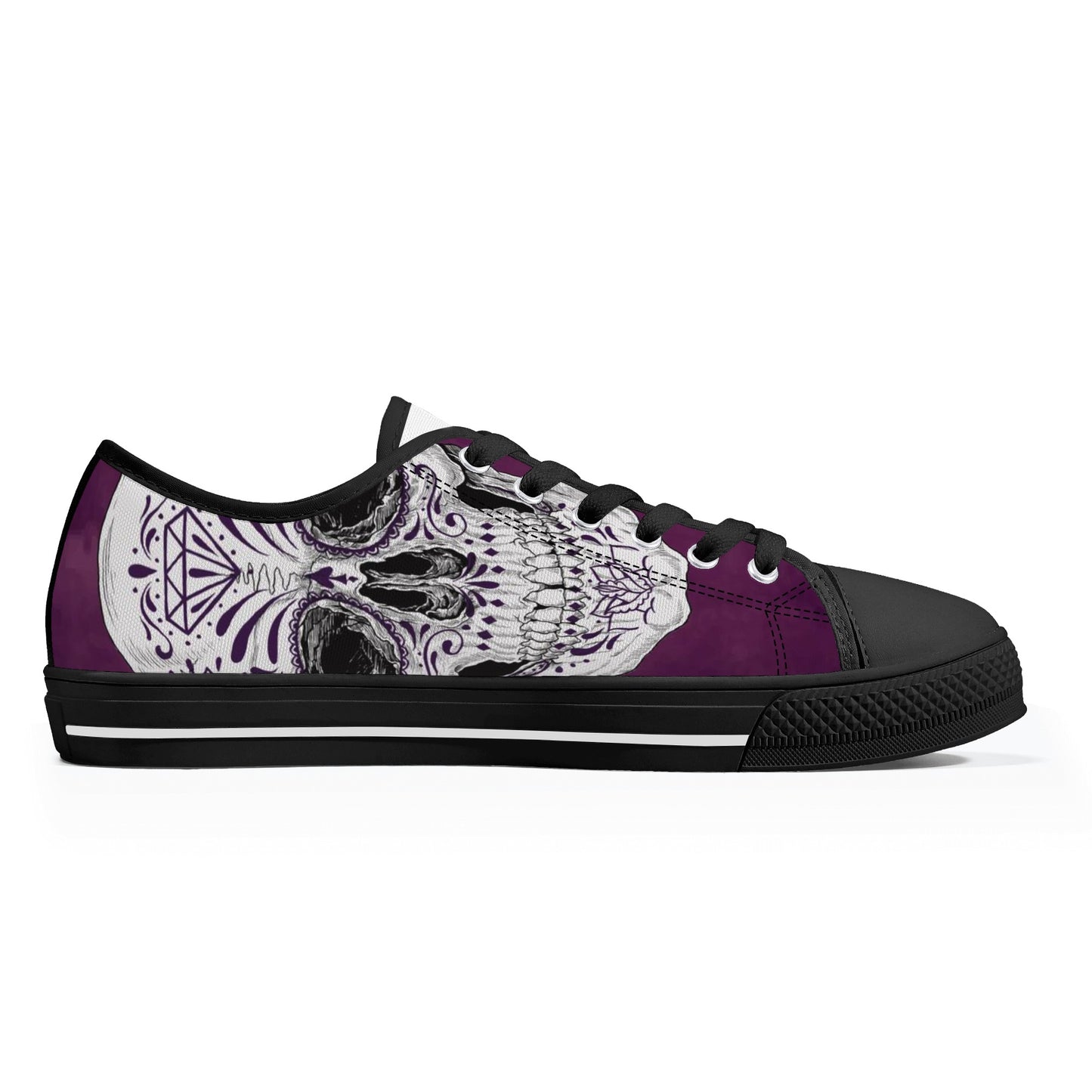 Women's Skullz Canvas Shoes with Crackhead Apparel Bag