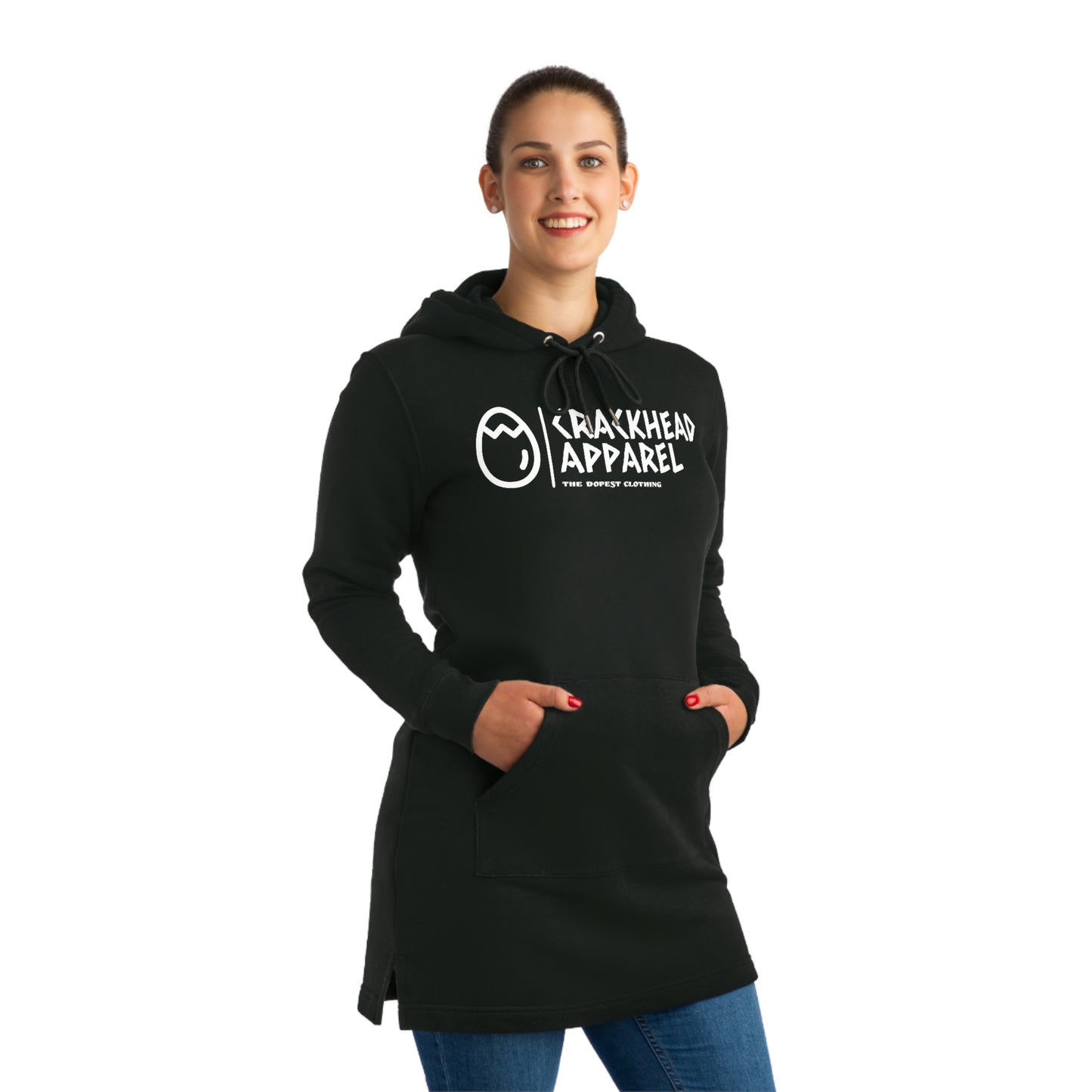 Crackhead Apparel Hoodie Dress - Crackhead Apparel