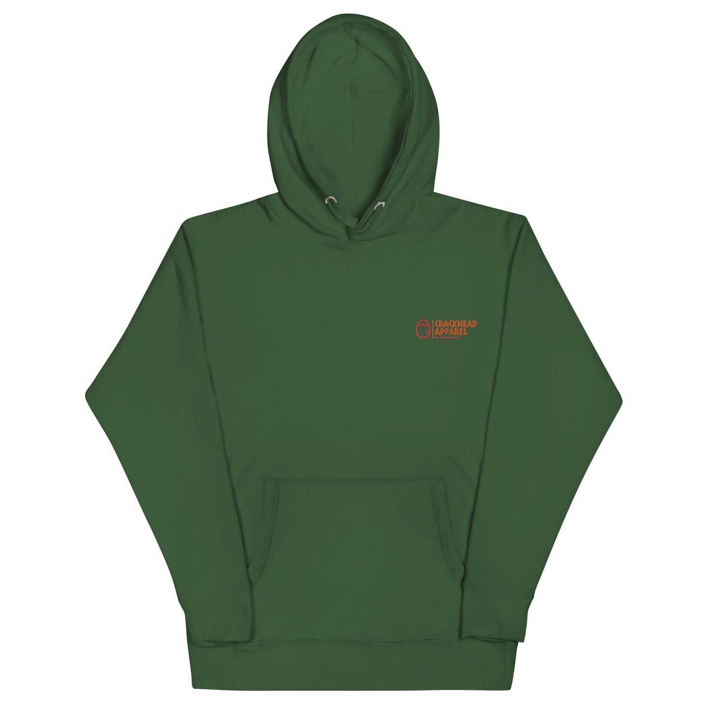 Embroidered Crackhead Apparel Unisex Hoodie - Crackhead Apparel