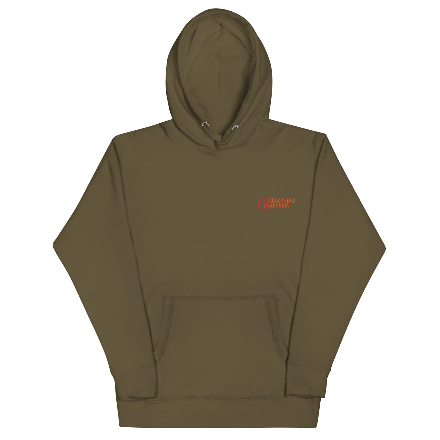 Embroidered Crackhead Apparel Unisex Hoodie - Crackhead Apparel