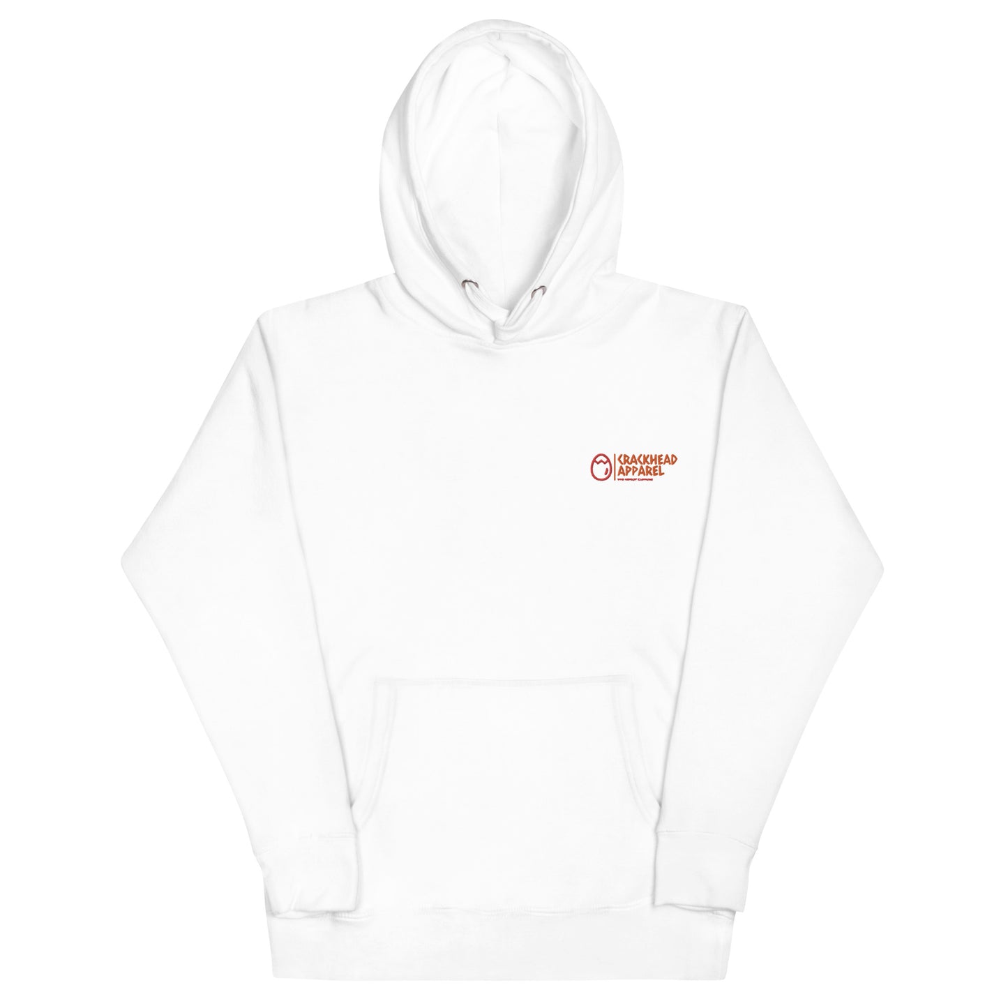 Embroidered Crackhead Apparel Unisex Hoodie - Crackhead Apparel