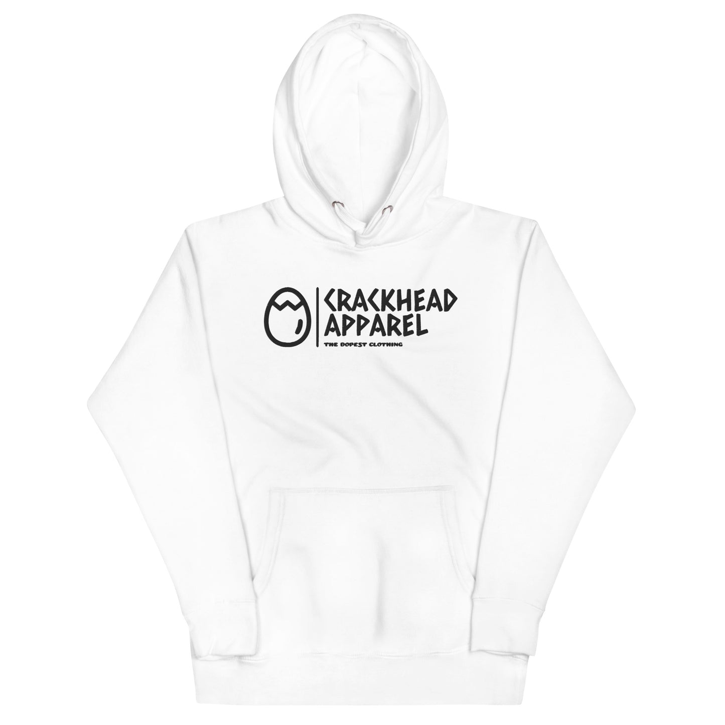 Embroidered Crackhead Apparel Unisex Hoodie - Crackhead Apparel