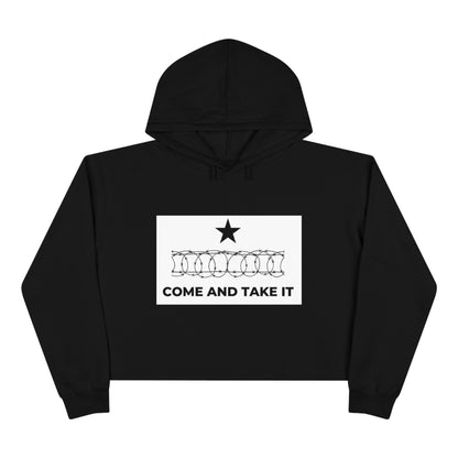Come and Take It Crop Hoodie