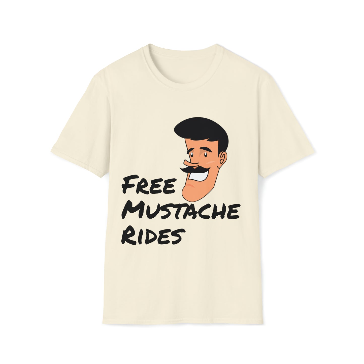 Free Mustache Rides T-Shirt