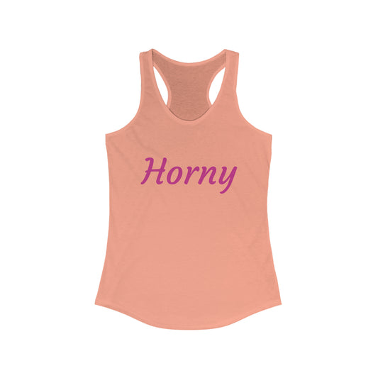 Horny Racerback Tank