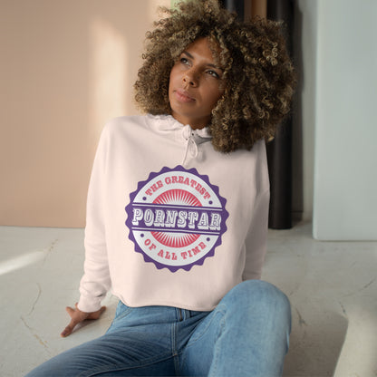 P---star Crop Hoodie
