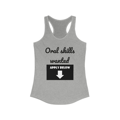 Oral Skills Racerback Tank