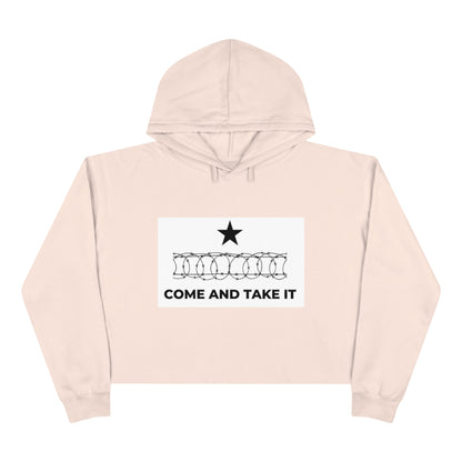 Come and Take It Crop Hoodie