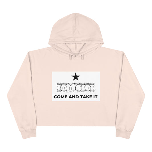 Come and Take It Crop Hoodie