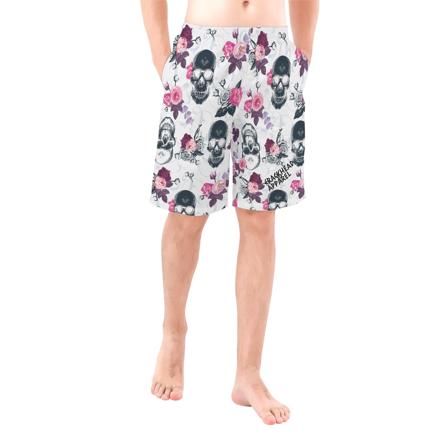 CRazy Skullz Men's Board Shorts