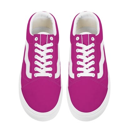 Women's Vintage Pink Low Top Sneakers