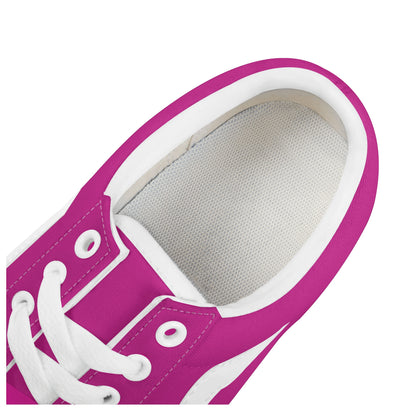 Women's Vintage Pink Low Top Sneakers