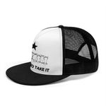 Front Printing Adjustable Snapback Trucker Hat