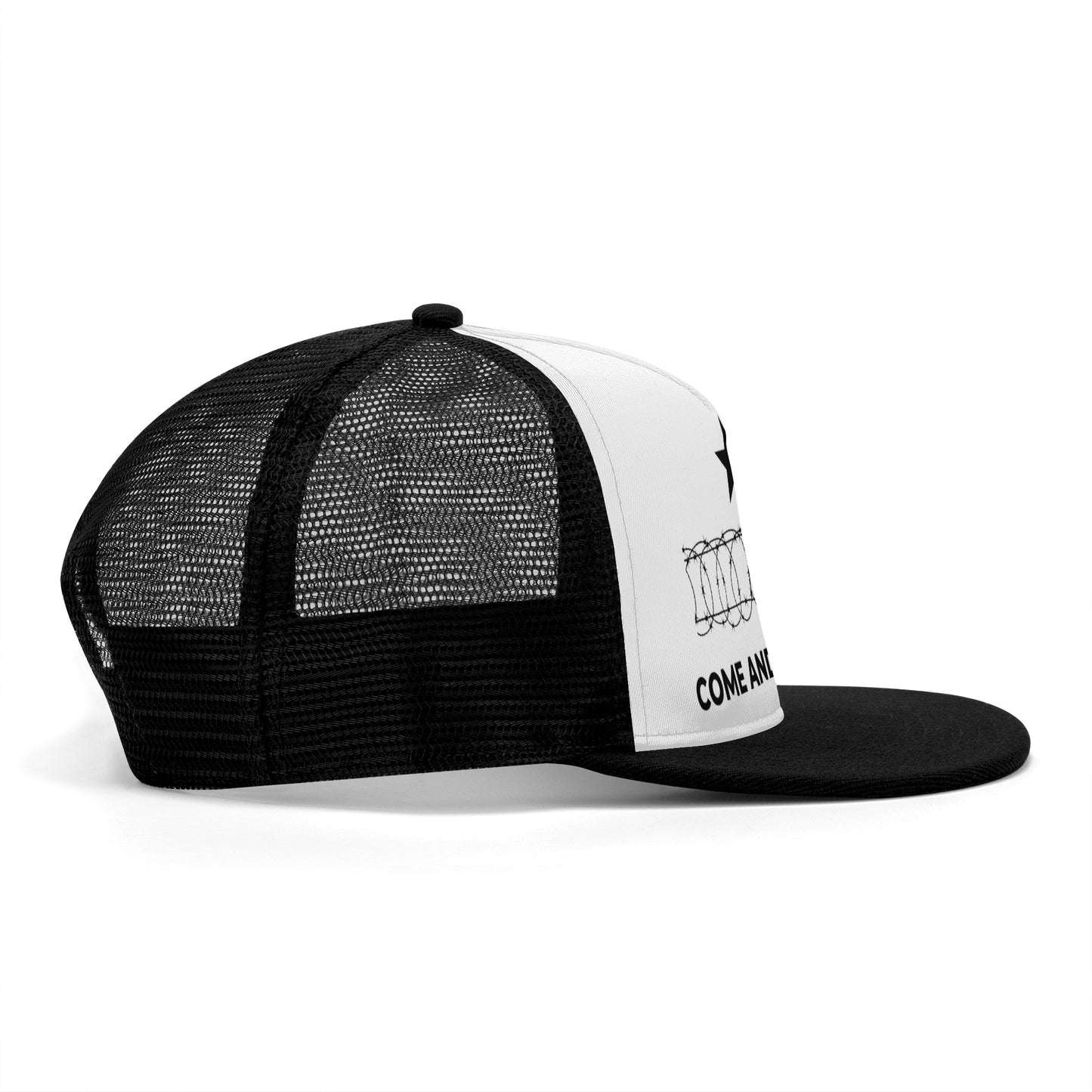 Front Printing Adjustable Snapback Trucker Hat