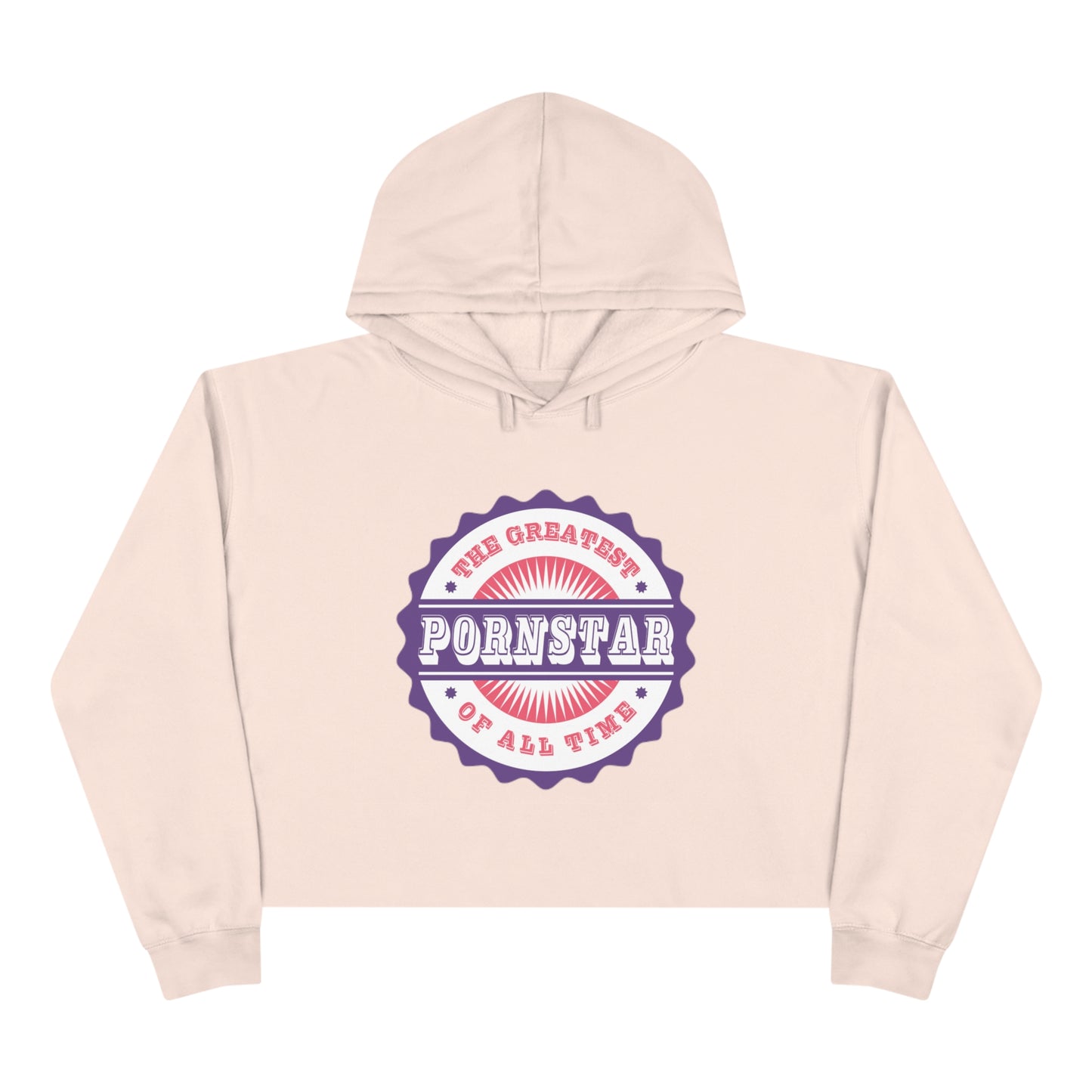 P---star Crop Hoodie