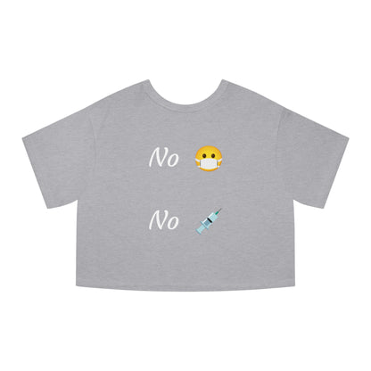 Covid Games Cropped T-Shirt