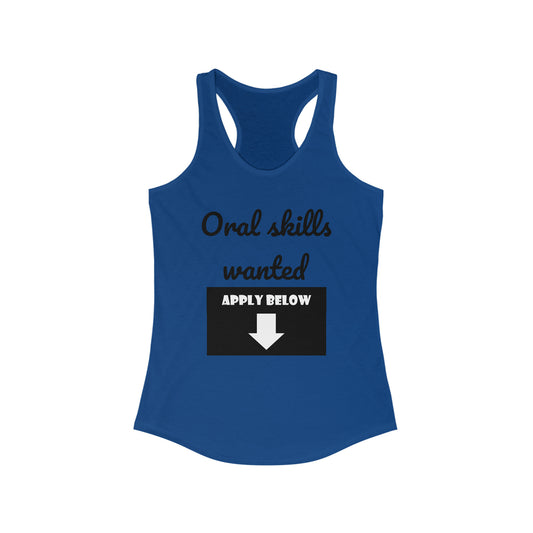 Oral Skills Racerback Tank