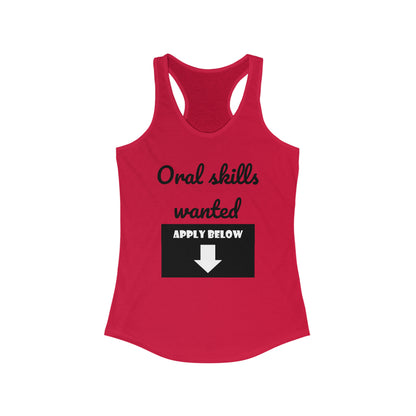 Oral Skills Racerback Tank