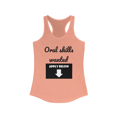 Oral Skills Racerback Tank