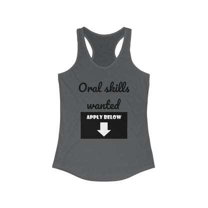 Oral Skills Racerback Tank