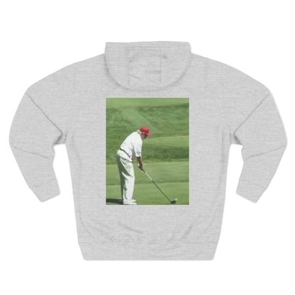 Three-Panel Fleece Hoodie