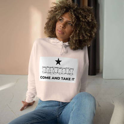 Come and Take It Crop Hoodie