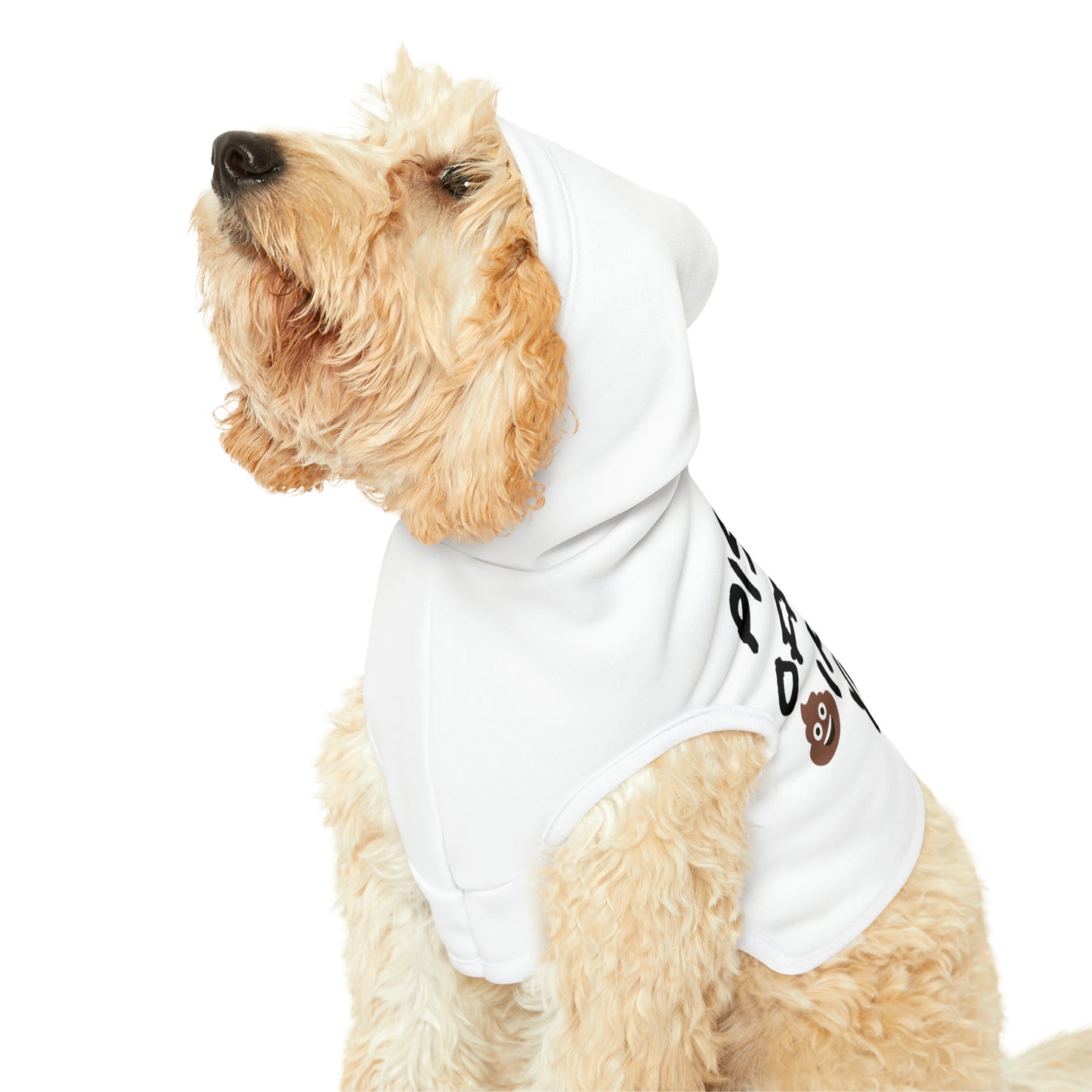 Poop in your yard Pet Hoodie