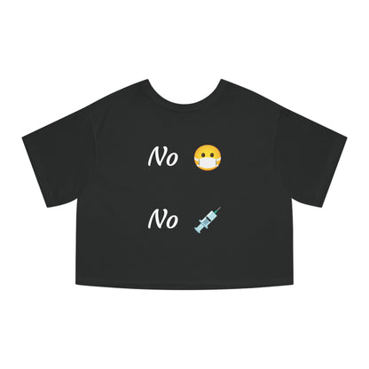 Covid Games Cropped T-Shirt