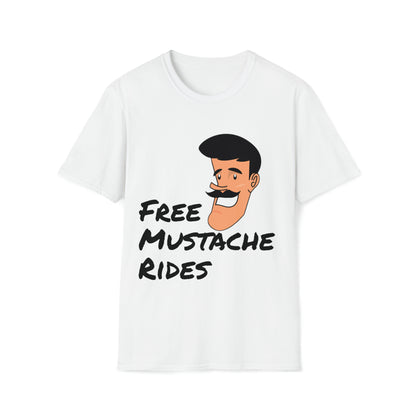 Free Mustache Rides T-Shirt