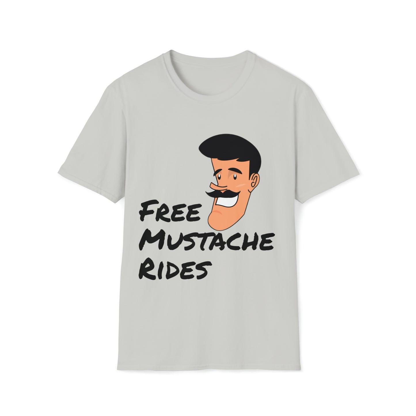 Free Mustache Rides T-Shirt