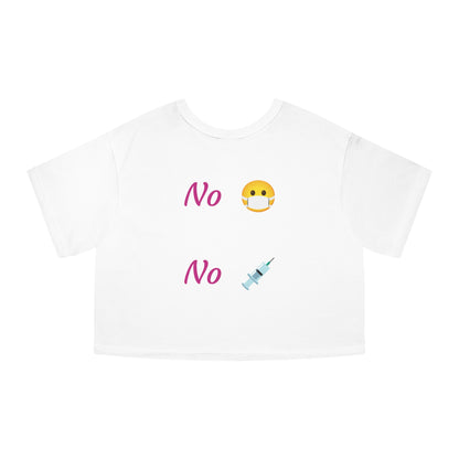 Covid Games Cropped T-Shirt