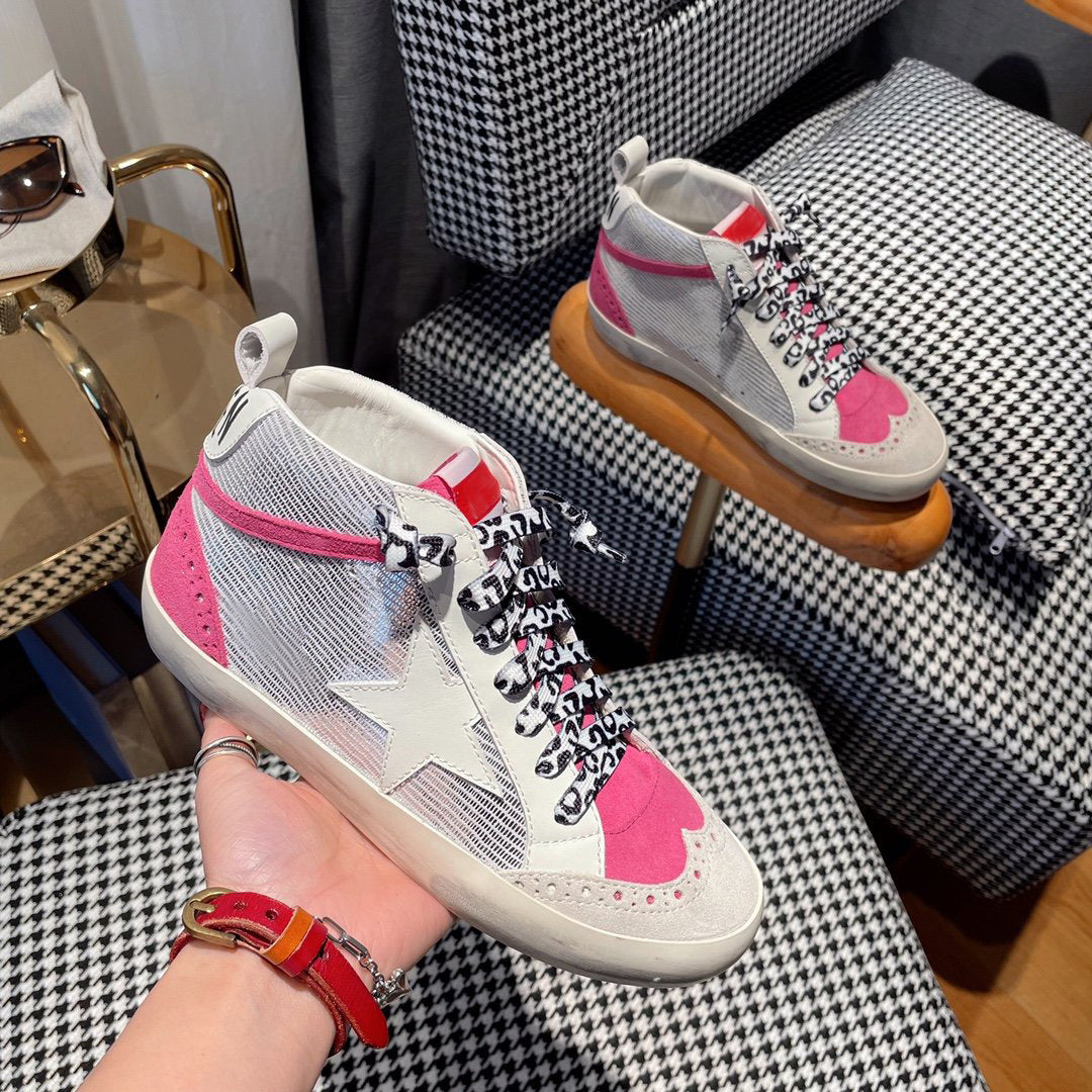 Classic Retro Small White Shoes