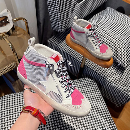 Classic Retro Small White Shoes