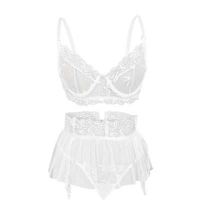 Ladies Sexy Lace Underwear Pajamas