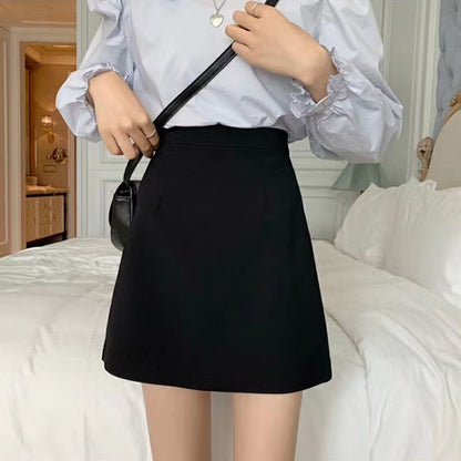 High-waisted Slim Skirt