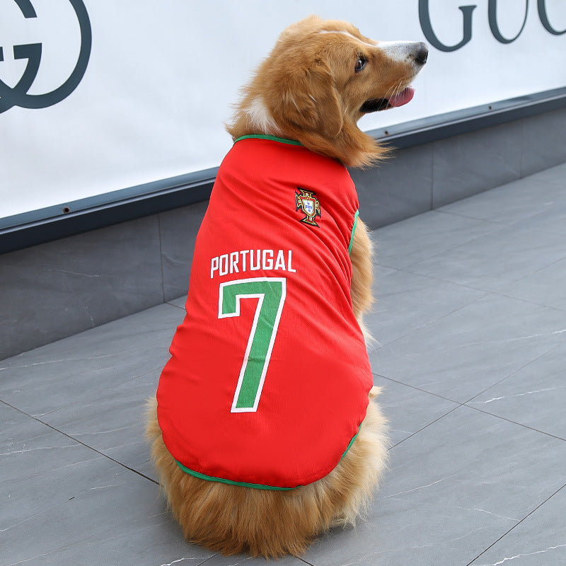 Dog Clothes World Cup Jersey